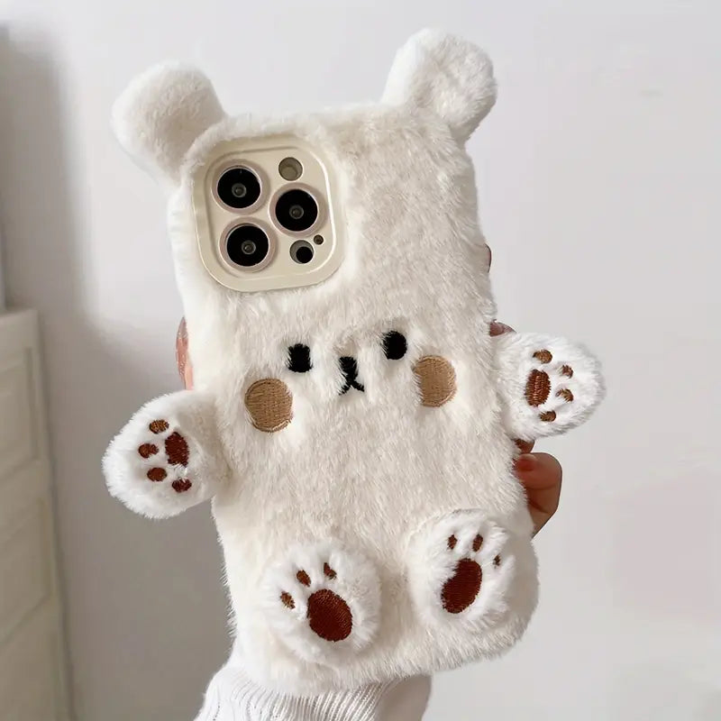FluffBuds™ Fluffy Bear Case