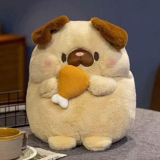 Snuggly Pug Dog Plushie