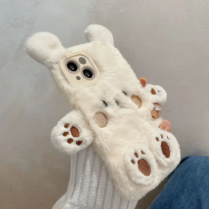 FluffBuds™ Fluffy Bear Case